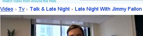 Крошки вместо меню.