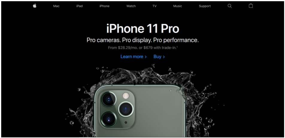 Стильный дизайн с правильным и эффективным расположением текста.