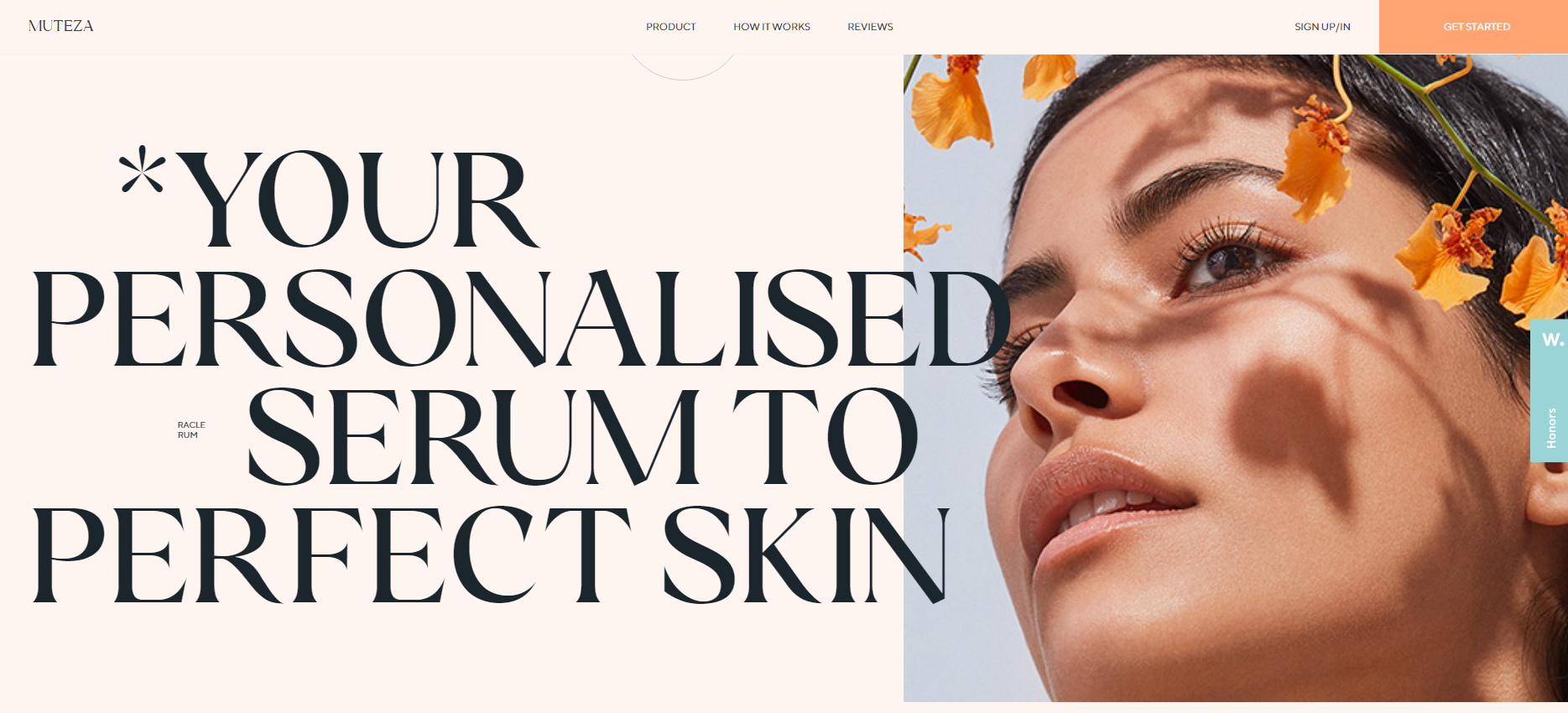 Пример типографики