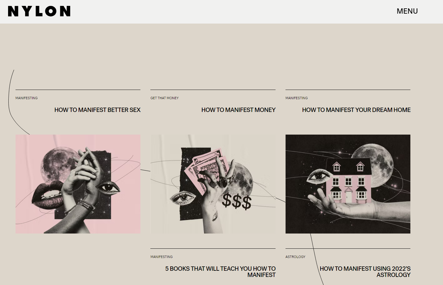 NYLON - привлекательно и читабельно