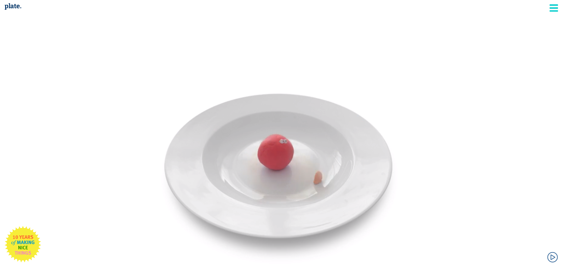 Plateinteractive - тарелка с пластилином, из которого на ваших глазах создаются объекты