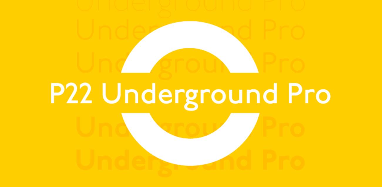 Шрифт P22Underground