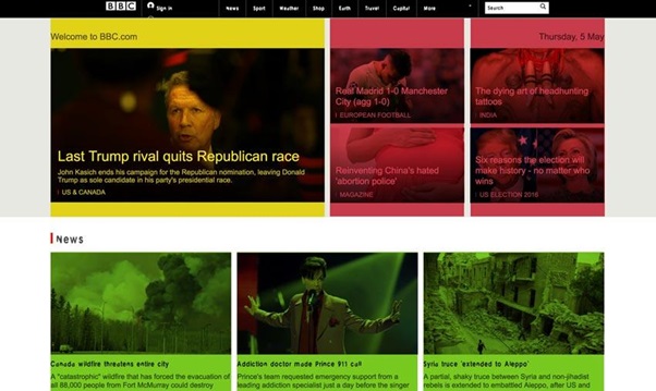 Столбцы - несколько колонок и межколоночных пробелов, в которых размещается сам контент.