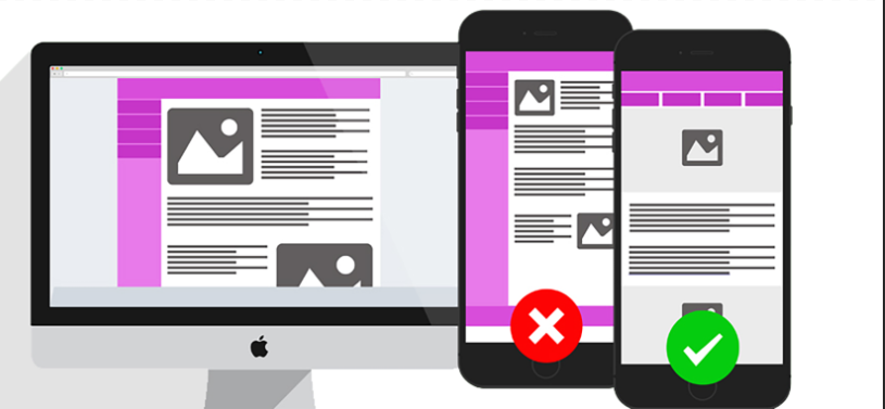 Только корректное отображение сайта при просмотре с мобильного устройства.